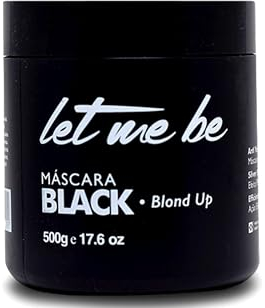 Let Me Be – „Black“ Blond Up Graueffekt-Maske, beseitigt Gelbstich bei blondem, grauem und weißem Haar | 500g