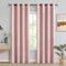 MIULEE Light Pink Blackout Curtains for Living Room 2 Panel Set, Premium Eyelet Curtains for Bedroom, Thermal Insulated Window Curtains Drapes, Black Out Curtains 90 Drop, Each Panel 46 x 90 Inches