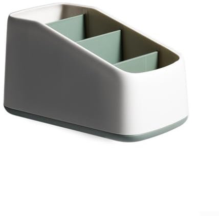 Emiif Caja organizadora de escritorio para control remoto de TV, 4 rejillas (verde)