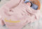 Individuelle Baby-Strickdecken mit handbesticktem Namen, personalisiertes Geschenk für Säuglinge, Kleinkinder und Kinder