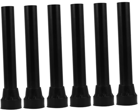 PAMINGONO 6stücke Gummi Und Edelstahl Trampolinbeine Anti-rutsch Trampolin-ersatzbein Stabile Trampolinbein Mit Gummipads Trampolinzubehör