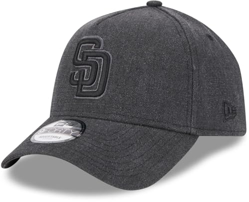 New Era A-Frame Trucker Leinen Cap San Diego Padres schwarz