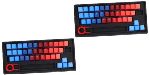 Uonlytech 2 Sätze Tastenkappen Für Mechanische Tastaturen Pbt-Material Tastenkappen-kit Für Gaming-tastaturen Einzigartige Tastaturversorgung Dekorative Heimcomputerteile