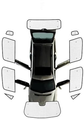 Parasol Coche para Jeep para Renegade BU 2015~2023 Parasol Parabrisas y ventanilla Coche, Reflector UV Parasol, Accesorios para automóviles(All Sunshades)