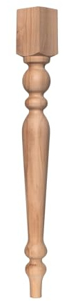 Pied de table en bois de ferme, meubles modernes, cadeaux de maison, pieds de canapé, bureau à café, idée cadeau à faire soi-même, décoration en bois artisanal (90 cm)