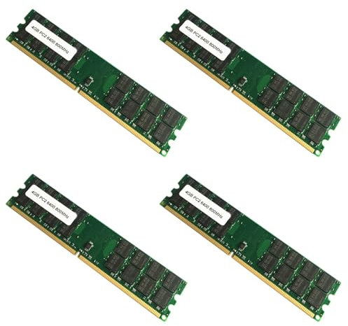 Umsoxhy 4X 4GB DDR2 Ram Memory 800Mhz 1.8V PC2 6400 DIMM 240 Pins for AMD Motherboard Memory Ram