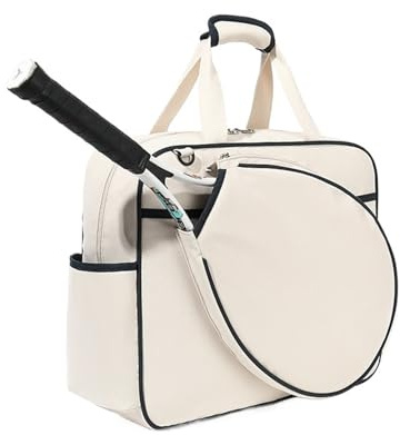 UALXPAO Tennistasche, Tennisschlägertasche, wasserdichte Sporthandtasche, Schlägertasche, Badminton, Squash für das Spielfeld, das Spiel