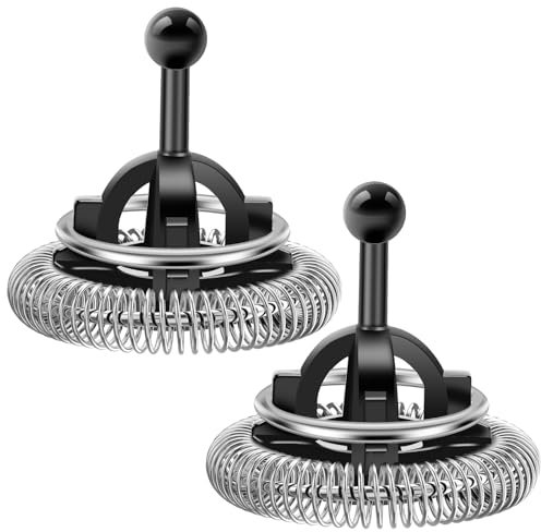 2 Stück Ersatz Schneebesen Für Milchaufschäumer,mit 3/4/Plus, Milchaufschäumerteile,Kunststoff Edelstahl Milchaufschäumer Ersatzteile Für Kaffeemaschine(Schwarz)
