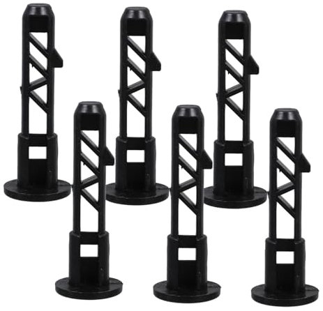 SOIMISS 6PCS Durable Nylon Trash Can Lid Latch Pins for Wheelie Bins Repair Kit for Household and Commercial Waste Bins for Yards Restaurants Schools and More