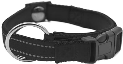 Magnetisches Hundehalsband – verstellbares reflektierendes Nackenband für Haustiere für mehr Sicherheit, komfortables Design, geeignet für ältere Menschen, ideal für Reisen und