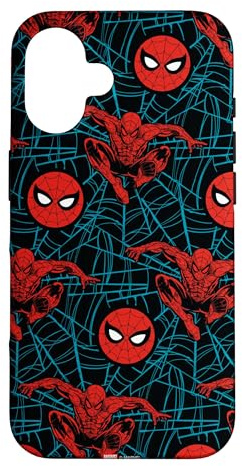 Marvel Studios Spider-Man: Brand New Day Red Black & Blue Case for iPhone 16