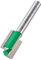 Trend CraftPro Straight Two Flute Router Cutter Bit, 1/4 Inch Shank, 14.3mm Cut Diameter & 19.1mm Cut Length, Tungsten Carbide Tipped, C023X1/4TC