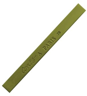 Conté à Paris, Dunkel grau/grün, 0,6 x 0,6 x 0,6 cm