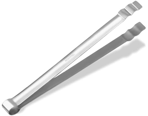 InstrumenteNRW Grillzange, 50 cm, Edelstahl, Silber, 1 Stück