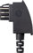 SCHWAIGER TST4211 533 Telefon Stecker TAE-F Adapter Anschluss Telefonadapter Router Schnellbaustecker ohne Löten mit Knickschutz schwarz