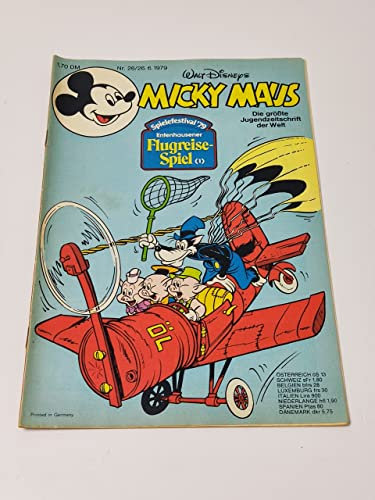Micky Maus Heft 1979 Nr. 26 mit Supergoof, 26.6.1979, Ehapa Comic-Heft,