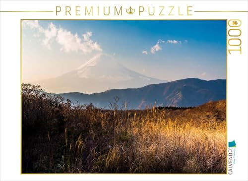 CALVENDO Puzzle Sonnenuntergang am Fujiyama | 1000 Teile Lege-Größe 64 x 48 cm Foto-Puzzle für glückliche Stunden
