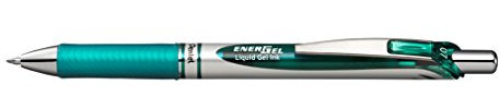 Pentel EnerGel XM BL77 Gelschreiber mit Druckmechanik, türkis (1 Stück)