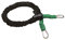 Iron Neck Resistance Band, 35 lb Exercise Band with Steel Carabiners for Neck Training, Strength Workouts, Stretching, and Rehab