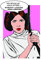 Komar Wandbild | Star Wars Classic Comic Quote Leia | Kinderzimmer, Jugendzimmer, Dekoration, Kunstdruck | ohne Rahmen | WB116-30x40 | Größe: 30 x 40 cm (Breite x Höhe)