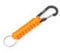EOTW Paracord Schlüsselanhänger mit Karabiner, robuster Militär-Überlebens-Paracord-Schlüsselanhänger für Männer und Frauen beim Camping, Orange, Orange