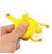 Onsinic 1 Stück Neuheit Halloween Lustige Gadgets Spielzeug Entlüften Hühnerei Legen Hühner Überfüllt Stress Ball Keychain Kinder Spielzeug
