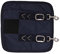 QHP Brusterweiterung Quick Release für Pferdedecken (Navy)