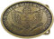 BELTINGER Gürtelschnalle United States of America 4,0 cm | Buckle Wechselschließe Gürtelschließe 40mm Massiv | für Reit-Outfit | Altmessing
