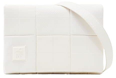 Desigual Women's Bag_Damas_Dortmund Flap 1001 RAW, White