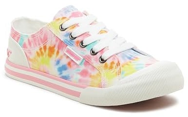 Rocket Dog Womens/Ladies Jazzin Bright Tie Dye Trainers (4 UK) (Multicoloured)
