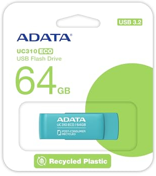 Adata UC310 USB-Stick, 64 GB, Grün