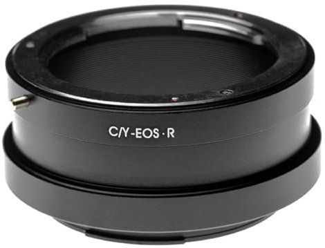 CY-EOS-R Adapterring zur Montage kompatibler Objektive mit ContTAX-YASHICA auf EOS-R Kamera, kompatibel mit Canon EOS R