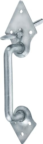 Connex Klinkgriff - Ø 15 - 255 x 57 mm - Mit Bügel - verzinkt / Klinke / Griff / Türklinke / Tür-Beschlag / DYB2901421 | Klinke – Türklinke – Tür-Beschlag – Griff – 57 mm – passend zum Klinkgriff – Ø 15 – verzinkt – praktisch – vielseitig nutzbar