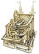 Baoblaze Wooden Track Marble Toy Intelligent Puzzle Assembly Toy Castle Track Marble Run Educational Building Blocks for Birthday Gift