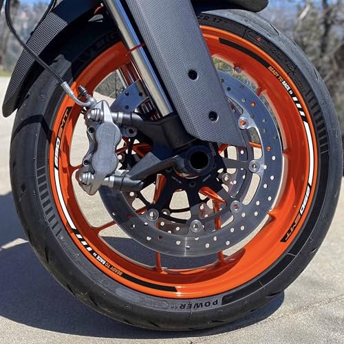 labelbike - Adesivi Strisce Moto Cerchi Ruote Adesivi Kit Protezioni compatibili con KTM 890 SMT 2025
