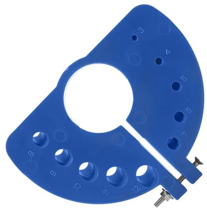 2025 New Drill Bit Sharpener - Drill Bit Grinding Attachment Portable Angle Grinder Drill Bit Sharpener Guide for All Bits Drill Bit Sharpening Jig for Carbide, Twist Drill