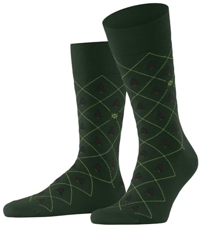 Burlington Herren Christmas Tree Socken Baumwolle atmungsaktiv