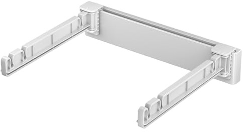 Genérico Support mural pour sacs poubelle de cuisine, pliable sans perçage pour dessous d'évier, portes, garage, salle de bain et buanderie