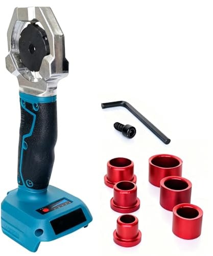 Muffenschweißgerät,Kunststoff Schweißgerät kompatibel mit Makita | Rohrschweißgerät,für PPR, PB, PE Usw,20,25,32 mm Drei Schneidköpfe,Schweißgerät für Stabile und langlebige Rohrverbindungen