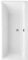 Villeroy & Boch Subway Badewanne 190 x 90 cm. Weiß