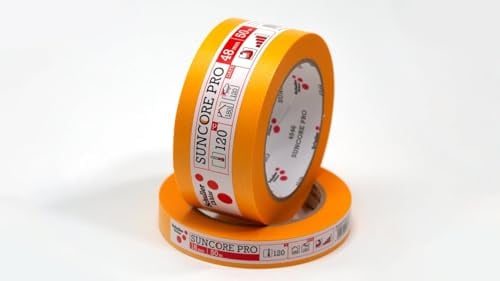Klebeband/Abdeckband UV Sun Tape| SUN CORE PRO | Breite 48 mm | 50 m Rolle | 45469