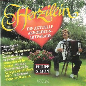 SIMON, Phillip - Herzilein (Akkordeon-Hitparade) (feat. Tränen passen nicht zu dir; Zillertaler Hochzeitsmarsch; Komm setz di auf an Sonnenstrahl; Heimweh nach der Heimat; Feuer im ewigen Eis a.m.m.)