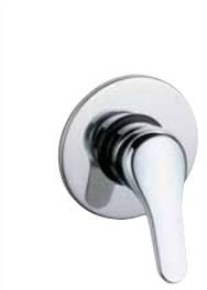 TEOREMA Miscelatore bagno doccia parete rubinetto monocomando Cromo Golf 000