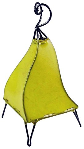 Orientalisk lampa golvlampa marockansk Hennalampa läderlampa bordslampa golvlampa Orient Mellah enfärgad 35–38 cm