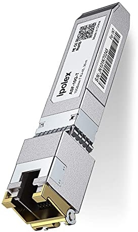 2.5/5/10G SFP+ RJ45 Copper Transceiver, 10GBase-T RJ-45 SFP+ Module, Compatible for Cisco SFP-10G-T-S, Ubiquiti UniFi UF-RJ45-10G, Mikrotik, Fortinet, Netgear, D-Link(CAT.6a/CAT7, 30m)