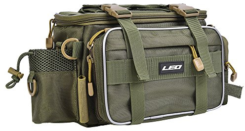 Lixada Multifunktionale Angelgerät Tasche/Sports Einzelner Schulterbeutel/Umhängetasche Hüfttasche/Utility Aufbewahrungstasche, Größe: 40 * 17 * 20 cm.