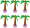 6 x Inflatable Palm Trees 90cm – Tropical Party Decorations – Hawaiian Luau Beach & Island Adventure Wayfinder Theme – Large Coconut Tree Prop for Kids & Adults Parties