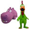 Von Multipet Latex Chicken Hundespielzeug, Globken sortiert, Chiken and Hippo
