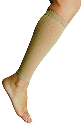 MANIFATTURA BERNINA Saniform 1506 (Taille 4) - Manchon de Compression Mollets Chaussette de Compression pour Hommes et Femmes