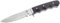 Puma Tec Gürtelmesser, Stahl AISI 440, Sandelholzschalen, Fangriemenöse, Lederscheide